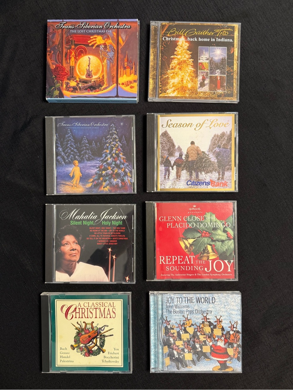 Christmas CDs, Lot of 8, Excellent Condition